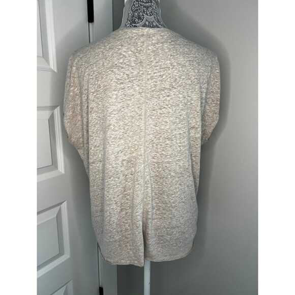Victoria’s Secret Heathered Tan Shirt Top Womens Size Small S - Picture 9 of 10